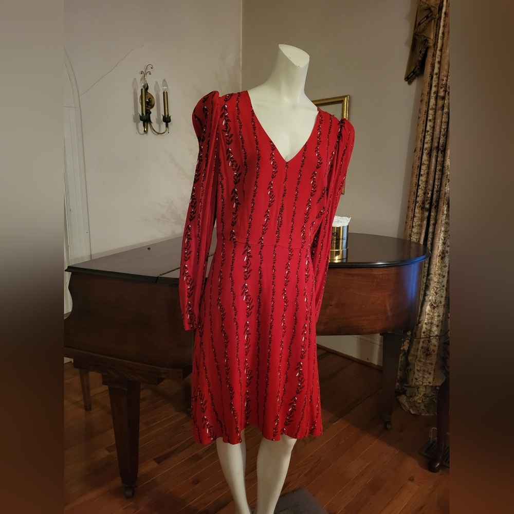 Red dress